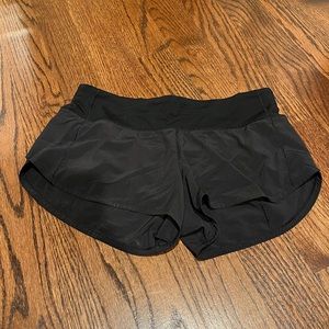 Lululemon speed up short, 2.5” low rise
